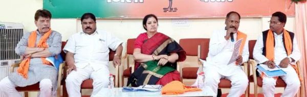 पुरंदेश्वरी ने दिया जीत का मंत्र, कहा- छत्तीसगढ़ विजय का लक्ष्य पाने जुटें कार्यकर्ता