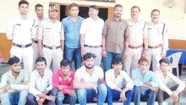 गांजा तस्करी,  अन्तरराज्यीय गिरोह के 7 गिरफ्तार, 3  को पकडऩे पुलिस रवाना