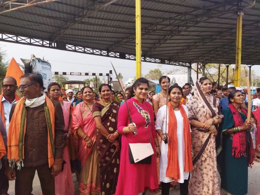 वीरांगना अवंतीबाई के शहादत दिवस पर निकाली रैली, एकजुटता पर बल