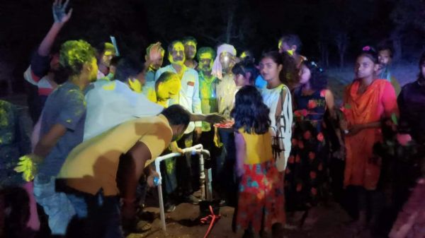 अशोक अग्रवाल ने पेयजल समस्या का किया निराकरण, ग्रामीणों ने किया स्वागत