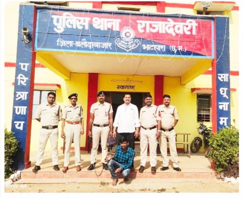 नाबालिग का अपहरण कर रेप, आरोपी तमिलनाडु से गिरफ्तार
