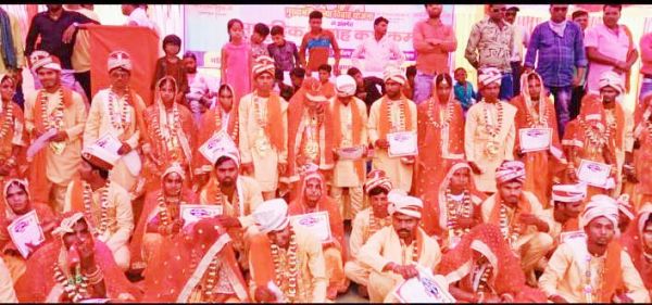 20 जोड़े बंधे परिणय सूत्र में
