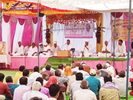 सत्संग ही सबसे बड़ा तीर्थ है तीन दिनी कबीर सत्संग समारोह शुरू