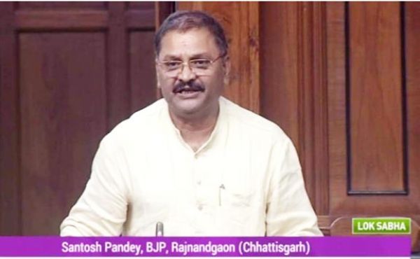 सांसद पांडेय ने लोस में उठाया वनों की अवैध कटाई का मुद्दा