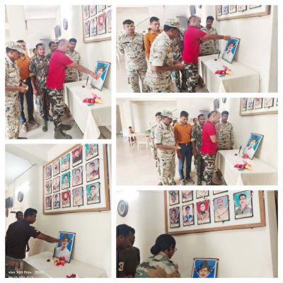 भगत सिंह, राजगुरू एवं सुखदेव को किया नमन, दी श्रद्धांजलि