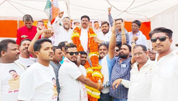 उत्कृष्ट विधायक संतराम का जोशीला स्वागत