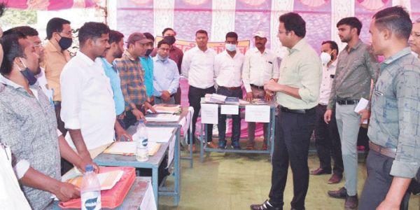 एडक़ा-बड़ेजम्हरी के जनसमस्या निवारण शिविर में 147 आवेदन 