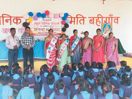  प्राथमिक शाला बहीगांव में हुआ अंगना म शिक्षा प्रशिक्षण सह मेला का आयोजन