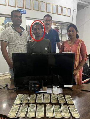 आईपीएल ऑनलाइन सट्टा, 1 गिरफ्तार, 2 लाख जब्त