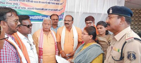   मांगों को लेकर भाजपा का धरना-प्रदर्शन