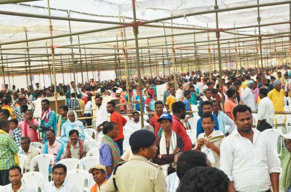 सीएम की सभा का ओबीसी वर्ग ने किया बहिष्कार