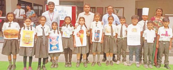 जेपी इंटरनेशनल स्कूल ने मनाया विश्व स्वास्थ्य दिवस
