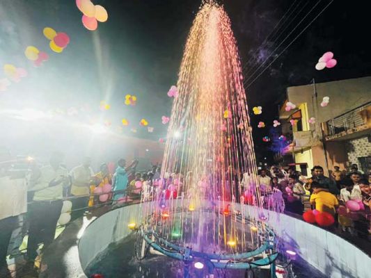 दुधिया रोशनी से चमकेगा तिरंगा चौक, वाटर फाउंटेन से बढ़ेगी सुंदरता