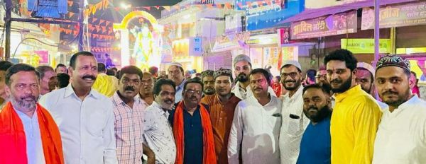 रामनवमी पर निकाली शोभायात्रा