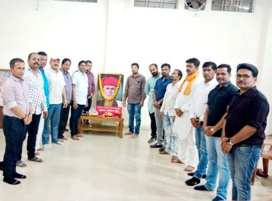 भाजपा अजा मोर्चा ने मनाई ज्योतिबा फुले की जयंती