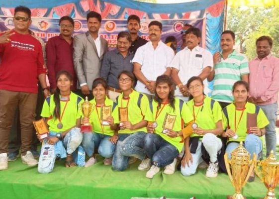 राष्ट्रीय जूनियर टारगेटबॉल चैम्पियनशिप में छत्तीसगढ़ टीम को ब्रॉन्ज मेडल