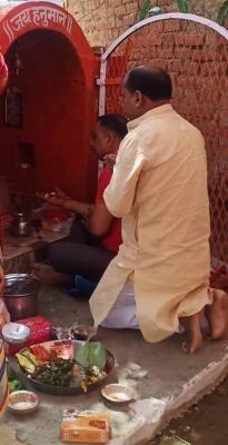 हनुमान जयंती पर हुए विविध धार्मिक अनुष्ठान