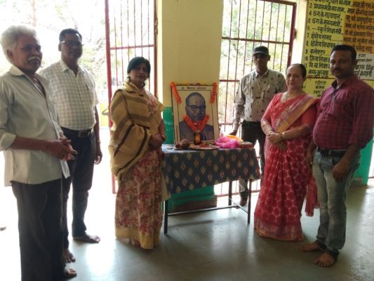 हरिहर शाला में डॉ. अंबेडकर की जयंती मनी