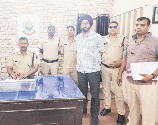 सिक्युरिटी एजेंसी में पार्टनर बनाने का झांसा दे 40 लाख की ठगी,भोपाल से गिरफ्तार