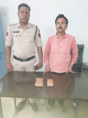 बस में रांची से अफीम लेकर आ रहा परिचालक रायगढ़ में गिरफ्तार