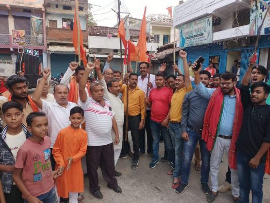 हनुमान जन्मोत्सव पर निकाली शोभायात्रा, कई आयोजन