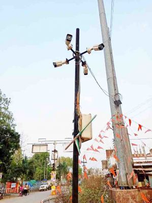 चौक-चौराहों में अत्याधुनिक कैमरों से होगी निगरानी
