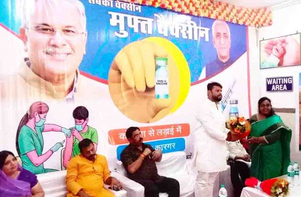 बेमेतरा शिविर में 555 हितग्राहियों ने कराई स्वास्थ्य जांच