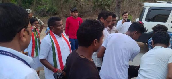 सडक़ दुर्घटना में 4 जख्मी, रास्ते से गुजर रहे लखमा ने फॉलो एंबुलेंस से भिजवाया अस्पताल