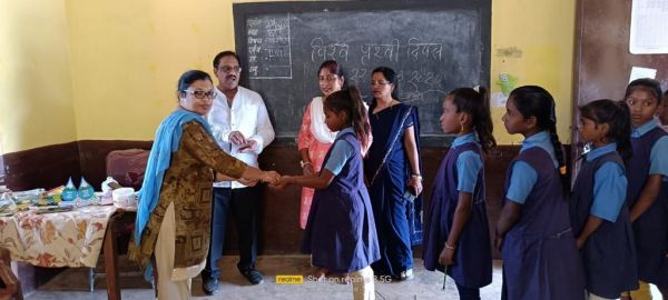 पृथ्वी दिवस पर तुसेल में बच्चों ने जाना प्रकृति का महत्व