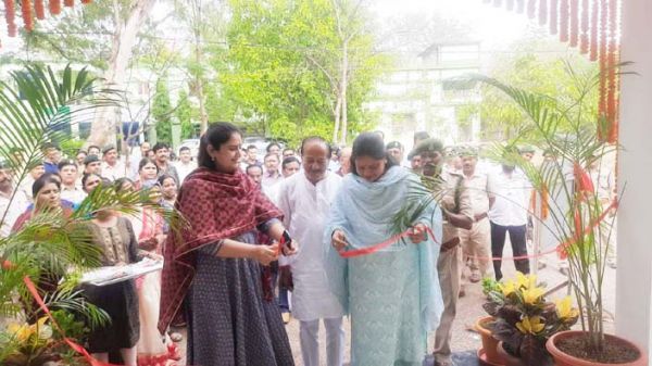 भवन निर्माण का उद्घाटन, मुख्य वन संरक्षक रैना को दी विदाई