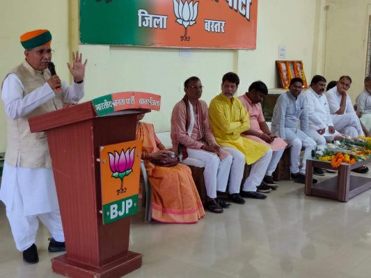 बस्तर के विकास से जुड़े प्रत्येक कार्य पूर्ण होंगे-मेघवाल