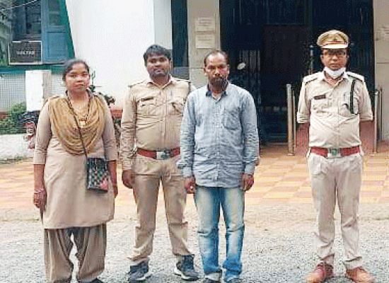  अवैध कटाई अतिक्रमण के आरोप में एक  गिरफ्तार