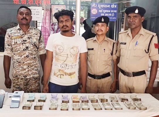 मालिक का 9 लाख रुपए लेकर फरार आरोपी ओडिशा से बंदी