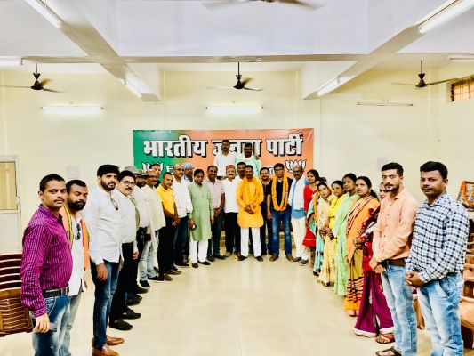 जीत की रणनीति बनाने में जुटी भाजपा