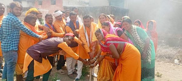 पानी टंकी निर्माण का भूमिपूजन