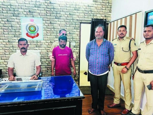 30 टन सरिया की अफरा-तफरी, मालिक व ड्राइवर गिरफ्तार
