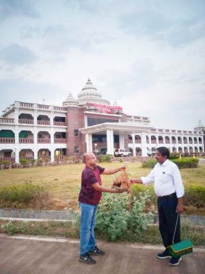 पक्षियों के संरक्षण के लिए वन विभाग ने बनाया घोसला