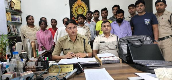  कार का शीशा तोड़ बैग पार करने वाले अंतराज्यीय गिरोह के सात गिरफ्तार, इनमें तीन महिलाएं