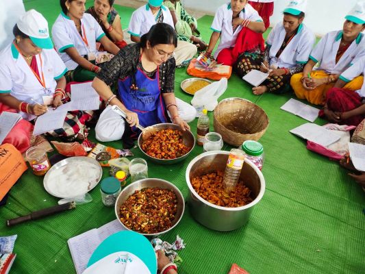 डोडक़ी की 31 महिलाओं ने सीखा स्वरोजगार का हुनर