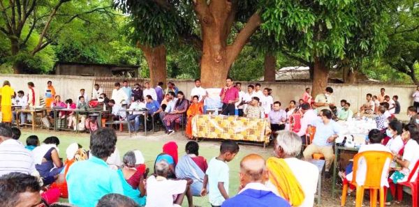 भैंसगांव में जन चौपाल समाधान शिविर