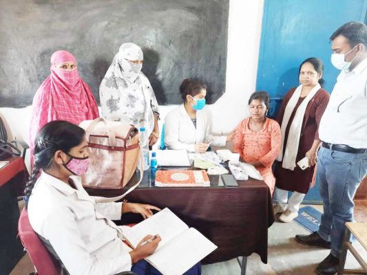 2 दिनी टीकाकरण अभियान: 21 हजार से अधिक ने लगाए टीके