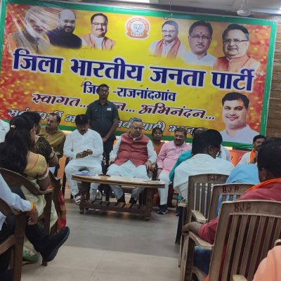 रमन ने बढ़ाया कार्यकर्ताओं का मनोबल