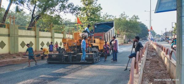 गौरव पथ निर्माण कार्य अंतिम चरण में