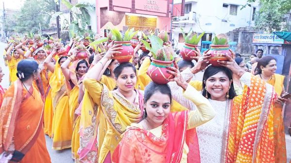 चित्रगुप्त प्रतिमा प्राण-प्रतिष्ठा, पूजन महोत्सव शुरू