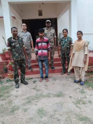 बलात्कार का आरोपी गिरफ्तार