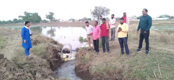 गंगरेल के पानी से बदलने लगी लिमाही तालाब की तस्वीर