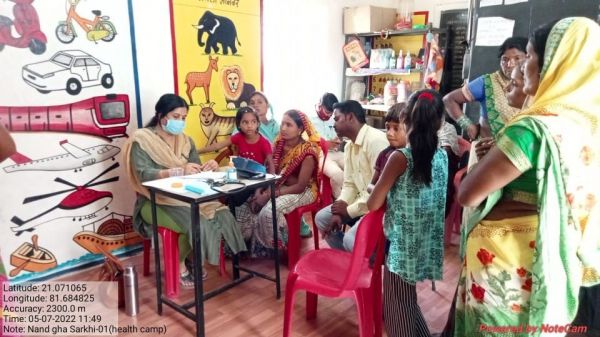सारखी में नि:शुल्क आयुर्वेदिक स्वास्थ्य शिविर