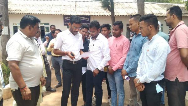 भानपुरी कॉलेज में मूलभूत सुविधाओं का अभाव  