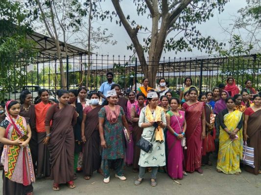 सफाईकर्मियों की हड़ताल से मेकाज की बिगड़ी सफाई व्यवस्था