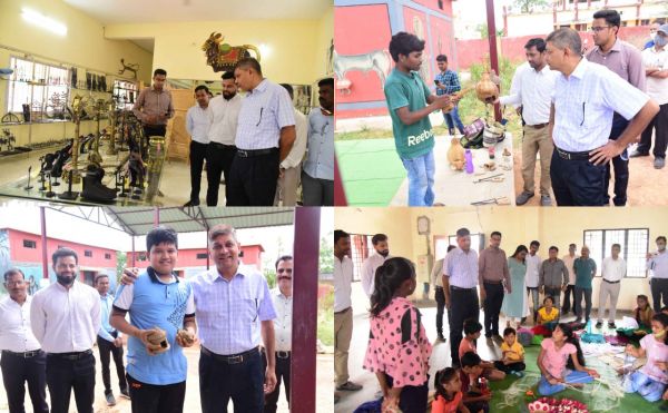 सीएस ने सी.मार्ट, एम्पोरियम, वन चेतना केंद्र, गारमेंट फैक्ट्री का किया निरीक्षण